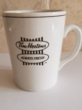 Retro Tim Hortons Coffee Mug Timmies Always Fresh Toujours Frais Seelite